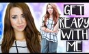 GET READY WITH ME: Winter Hair, Makeup & Outfit