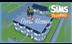 Sims Freeplay “Oval” Shaped House & How To Place Items On Countertops Against A Bay Window