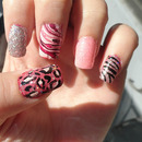 Pink nails!