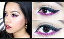 Edgy Black & Pink Makeup Tutorial