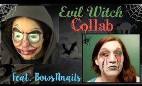 Evil Queen from Snow White Body Paint Tutorial (feat bowsNnails) (NoBlandMakeup)