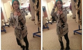 Outfit Of The Day: Tribal Fringe Sweater