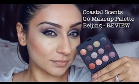 REVIEW Coastal Scents Go Makeup Palette Beijing || Raji Osahn