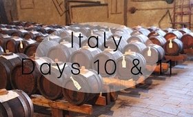 Vlog: Bikes and Vinegar (Italy June 29-30, 2014)