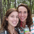 Me and my sister camping!