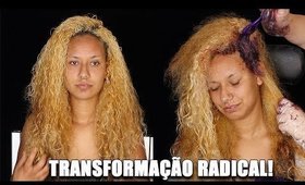 TRANSFORMEI UMA CACHEADA QUE PERDEU A DEFINIÇÃO NA DESCOLORAÇÃO!