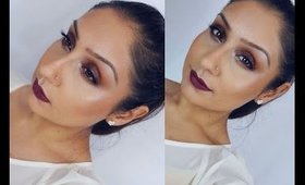 Fall Glam Tutorial Collab w Megha8359 || Raji Osahn