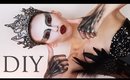 DIY: Black Swan Crown + Corset Embellishment | Courtney Little Halloween