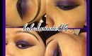 Purple Sunset Makeup |Tutorial