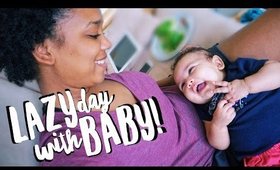 DAY IN THE LIFE | LAZY DAY WITH BABY!