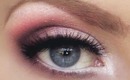 Pretty in Pink Valentine's Day Look with Faux Lashes