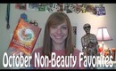 Current Obsessions: October Non-Beauty Favorites