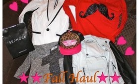 Fall Haul!!! PACSUN, Wet Seal & Sephora | Giveaway WINNERS are announced!!!