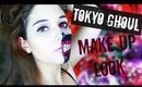 Tokyo Ghoul: Kaneki Ken inspired make-up // Halloween