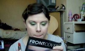 Christmas/Winter Make Up Look No 1: Green and Red