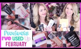 Products I've Used Up | Empties -  February