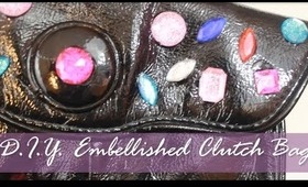 D.I.Y. - Embellished Clutch Bag