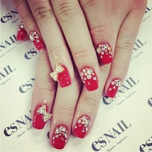 Didn't make this but thought these nails were supa cute. Might make a blog