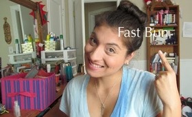 Back To School: Fast Bun!