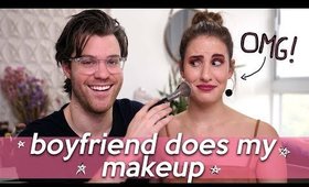 MY BOYFRIEND DOES MY MAKEUP! OMG! | Jamie Paige