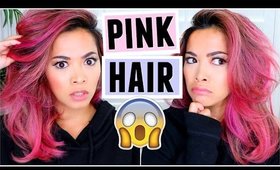 I DYED MY HAIR PINK!