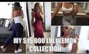 I SPENT $15K ON LULULEMON 🤦🏼‍♀️ | MY ENTIRE LULULEMON COLLECTION | hollyannaeree