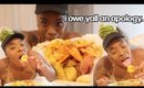 SEAFOOD MUKBANG AND CHIT CHAT | I Need to Address This!