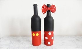 DIY Mickey and Minnie Mouse Home Décor