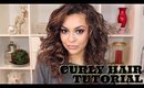 How To Style Naturally Curly Hair Tutorial