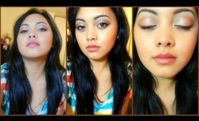 ♡Romantic Soft Pink and Brown (Bridal Look)♡