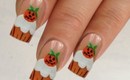 Nailart Design Tutorial Halloween pumpkin-cupcake // Kürbis Muffin 1/4