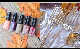 Tillie Polish Fall Collection and Giveaway with For Such a Time Designs!