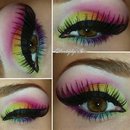 Colorful Makeup Look