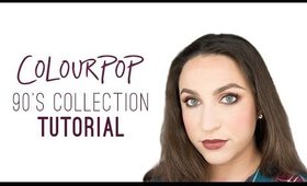 ColourPop 90's Inspired Fall Tutorial