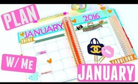 Plan With Me NEW YEARS! | January 2016