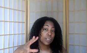 3C Natural Hair: Wash 'N Go with Let's Jam Custard