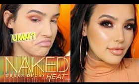 URBAN DECAY NAKED HEAT COLLECTION - Tutorial + Collection Swatches