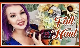 FALL DECOR HAUL 🍂 | TARGET, TJ MAXX, ROSS & HALLOWEEN STORE