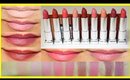 NEW Maybelline Inti-Matte Nudes Lipsticks Swatches & Review