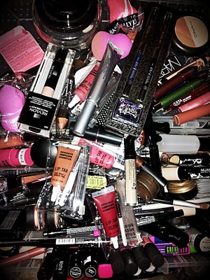 Makeup explosion!