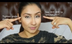 Get rid of Under eye wrinkles facial exercise || Raji Osahn