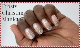 Frosty Christmas Manicure