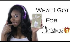 What I Got For Christmas