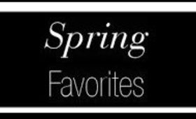 April Spring Favorites