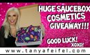 Huge Saucebox Cosmetics Giveaway!!! | Good Luck! XOXO! | Tanya Feifel-Rhodes