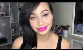 Maquillaje Matte con paleta de Kat Von D, Combinado con tres labiales Mac