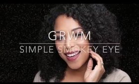 NYE 2015 NATURAL HAIR & SIMPLE SMOKEY MAKEUP TUTORIAL | NaturallyCurlyQ