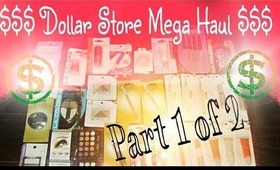 $$$ DOLLAR STORE MEGA HAUL! $$$ (Part 1 of 2)