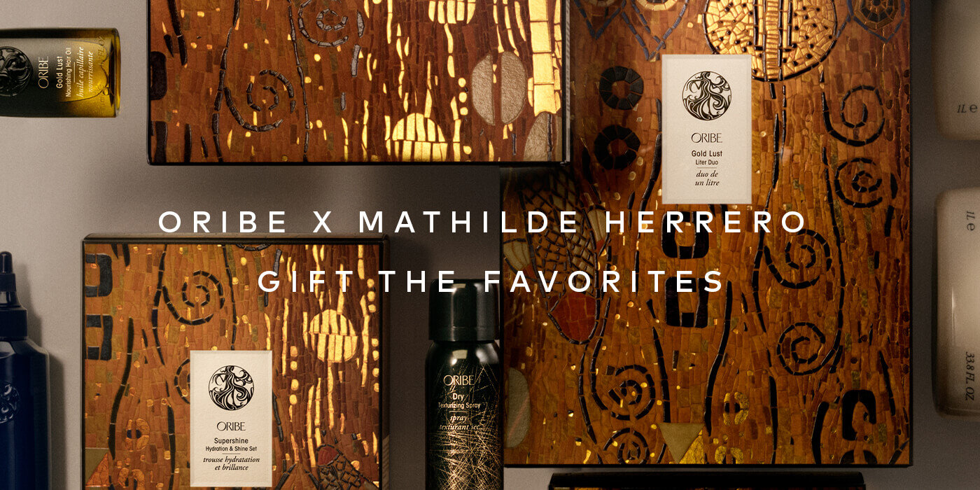 Shop limited edition holiday sets for hydration, shine, styling, and travel, wrapped in artwork by Mathilde Herrero. Shop the 2026 Oribe Holiday Collection on Beautylish.com