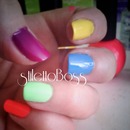 Colored Nails 